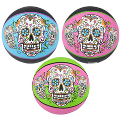 Sugar Skull Basketball Assorted 9.5" (EACH)