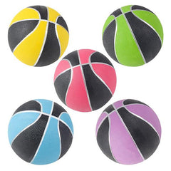 Mini Neon and Black Basketball Assorted 7" (EACH)