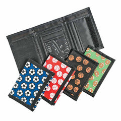 Sports Ball Wallet Assortment 4.75" (DZ)