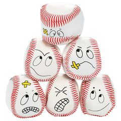 Kickballs - Baseball With Face Assortment 2" (DZ)