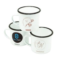 Metal Enamel Mug - 280ml (Name Printing)