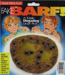 6 INCH SPLAT OF BROWN BARF (sold by the piece or dozen )