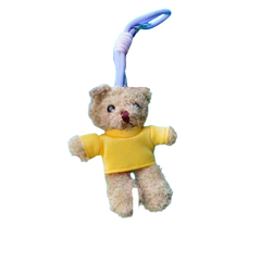 12cm Bear with Shirt Keychain (Deliver in 4-6 weeks)