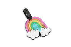 Whimsical Rainbow Theme Luggage Tag