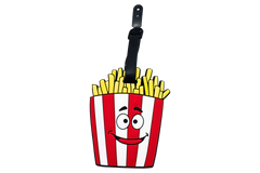 French Fries Design Luggage Tag