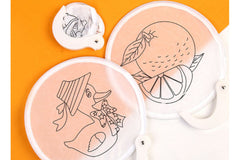 DIY Colouring Foldable Fan