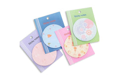 Whimsical Theme Circle Post It Notes