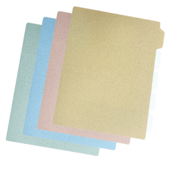 Wheat Fibre 4 Compartment L Folder