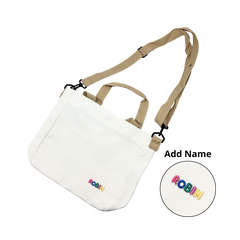 Mini Canvas Crossbody Sling Bag (Name Printing)