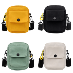 Small Canvas Messenger Bag