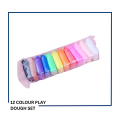 12 Colour Play Dough Set