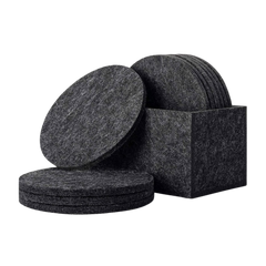 Round Felt Coasters (Deliver in 4-6 weeks)