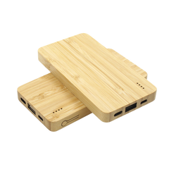 5000 MAH Bamboo Power Bank (Deliver in 4-6 weeks)
