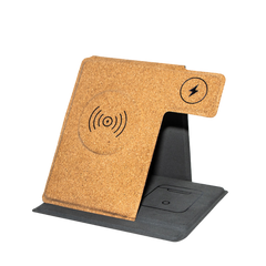 3-in-1 Folding Cork Wireless Charger (Deliver in 4-6 weeks)