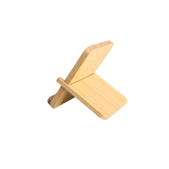 15W Bamboo Wireless Charger With Detachable Stand (Deliver in 4-6 weeks)
