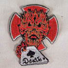 DEVIL CARD 3 INCH PATCH (Sold by the piece OR dozen ) *-CLOSEOUT AS LOW AS 50 CENTS EA