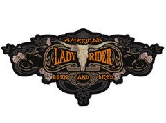 LADY RIDER BORN BREED PATCH (Sold by the piece)