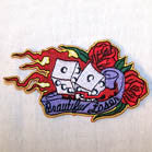BEAUTIFUL LOSER 4 INCH PATCH (Sold by the piece or dozen ) CLOSEOUT AS LOW AS 75 CENTS EA