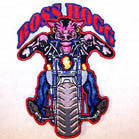 BOSS HOG 4 INCH PATCH (Sold by the piece or dozen ) CLOSEOUT AS LOW AS 75 CENTS EA