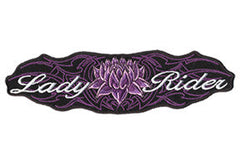 LADY RIDER ROSE PATCH (Sold by the piece)