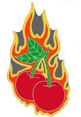 FIRE CHERRIES / JACKET PIN (Sold by the piece)