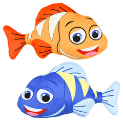 8" Clown Fish Plush