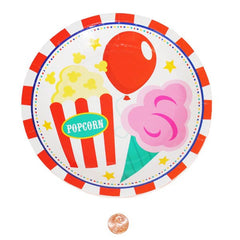 Paper Carnival Dessert Plates (8/package)