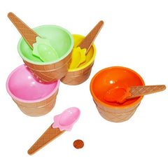 Plastic Ice Cream Dishes (24 total dishes in 2 bags) $1.22 each