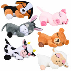 Plush Dozy Animal Assorted 9" (EACH)