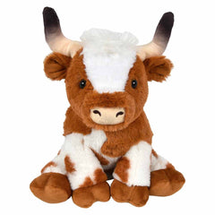 Plush Longhorn Cow 9" (EACH)