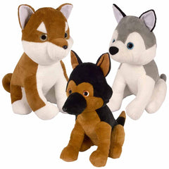 Plush Sitting Dog Assorted 32" (EACH)
