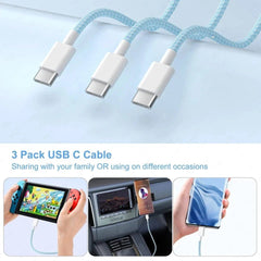 66W Fast Charger 6A USB C to Type C Cable For Apple - WHOLESALE USA SUPPLY