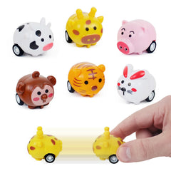 Pull-Back Animal Car Assortment 1.5" (100 PACK)