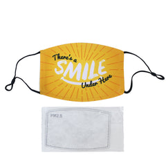 There's A Smile Under Here Face Mask & Filter Set (EACH)