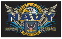 NAVY SPECIAL MISSION USMC DELUXE 3 X 5 FLAG ( sold by the piece )