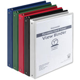 Bulk 1-Inch Hard Cover 3-Ring Binders