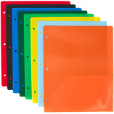 Bulk Translucent 2-Pocket Poly Folders