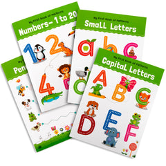 Bulk Activity Book for Kids with ABCs & Numbers Lessons