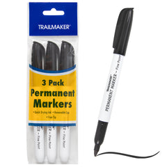 Bulk Trailmaker Fine Tip Permanent Markers - 3 Pack