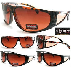 LARGE LENSES COBRA RACER BLUE BLOCKER DRIVING GLASSES ( sold by the piece )