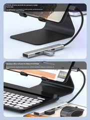 USB Extender Typec Splitter Multi-Port Docking Station Extension Hub3.0