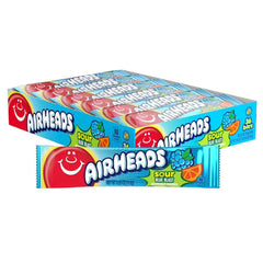 Airheads Sour Blue Blast Bars (36 PACK)