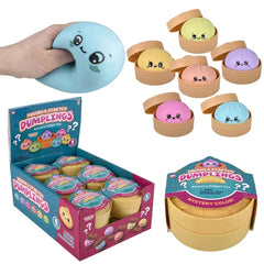 Squish And Stretch Surprise Dumpling Assortment 3.25" (DZ)