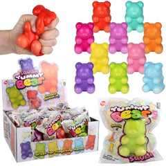 Squish Yummy Bear Assortment 4" (DZ)