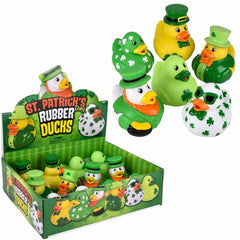 St. Patrick's Day Rubber Duck Assortment 3.5" (DZ)