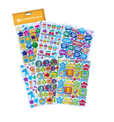 Pack of 6 Motivational Stickers