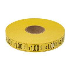 Roll Tickets - Dollar - Yellow 2000 Roll (EACH)