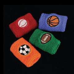 Sports Wristband Assortment 2.75" (DZ)