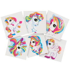 Tattoos - Unicorn Assortment 1.5" (144 PACK)