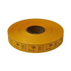 Roll Tickets - Eagle - Orange 2000 Roll (EACH)